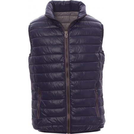 Casual - Gilet piumino con tasche - blu navy