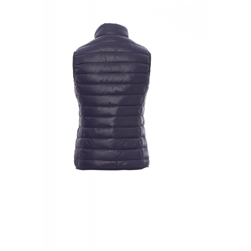 Casual Lady - Gilet piumino con tasche donna - blu navy