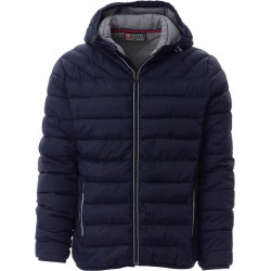Freetime - Piumino con cappuccio e tasche - blu navy