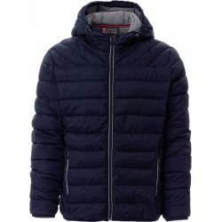 Freetime - Piumino con cappuccio e tasche - blu navy 2