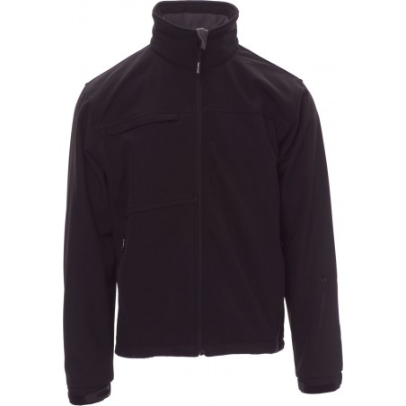 Alaska - Giacca soft-shell con tasche - nero