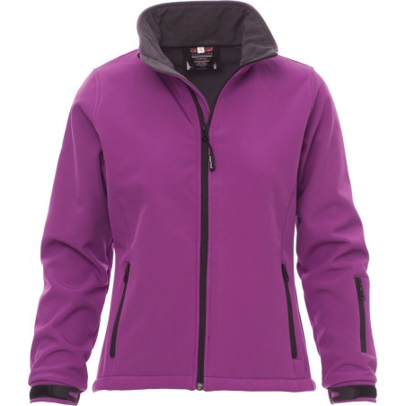 Sunny - Giacca soft-shell con tasche donna - summer violet