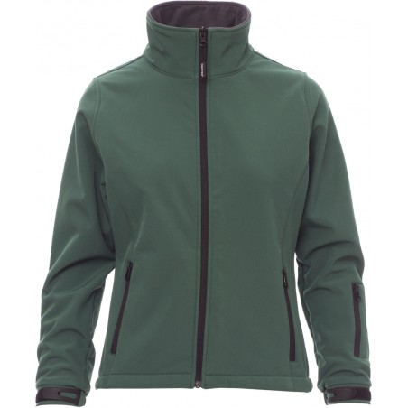 Sunny - Giacca soft-shell con tasche donna - verde