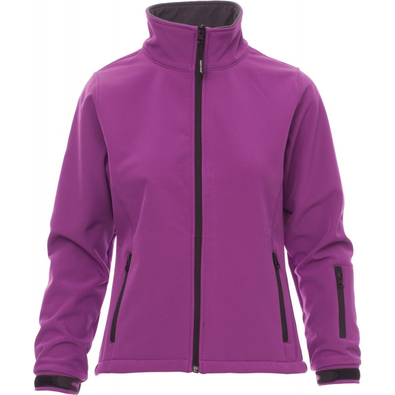 Sunny - Giacca soft-shell con tasche donna - summer violet