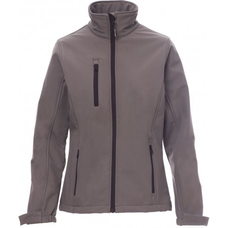 Dublin Lady - Giacca ergonomica con tasche donna - steel grey