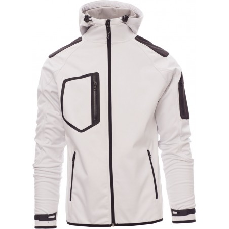 Extreme - Giacca ergonomica con cappuccio e tasche - bianco
