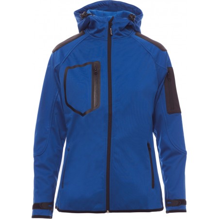 Extreme Lady - Giacca ergonomica con cappuccio e tasche donna - blu royal