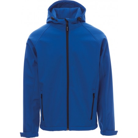 Gale - Giacca ergonomica con cappuccio e tasche - blu royal