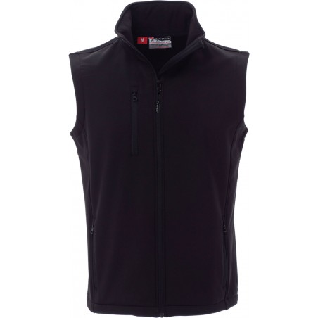 Glasgow - Gilet soft-shell con tasche - nero
