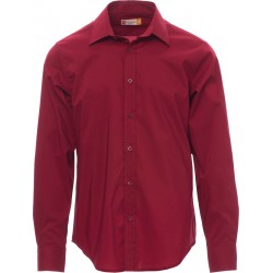Image - Camicia leggermente sfiancata - bordeaux