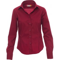 Image Lady - Camicia leggermente sfiancata donna - bordeaux