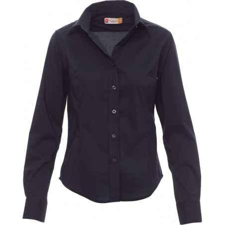 Image Lady - Camicia leggermente sfiancata donna - blu navy