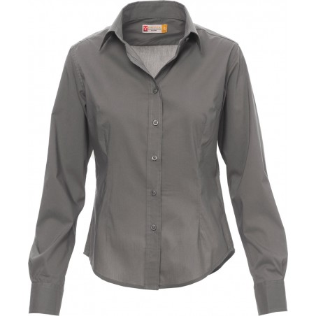 Image Lady - Camicia leggermente sfiancata donna - steel grey
