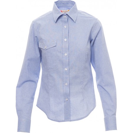 Specialist Lady - Camicia da lavoro in cotone donna - azzurro