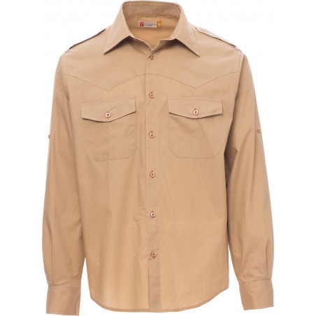Trophy - Camicia leggermente sfiancata in cotone - warm brown