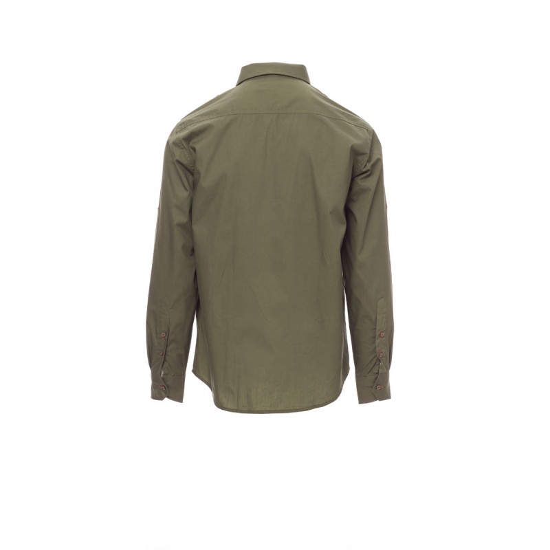 Trophy - Camicia leggermente sfiancata in cotone - verde militare