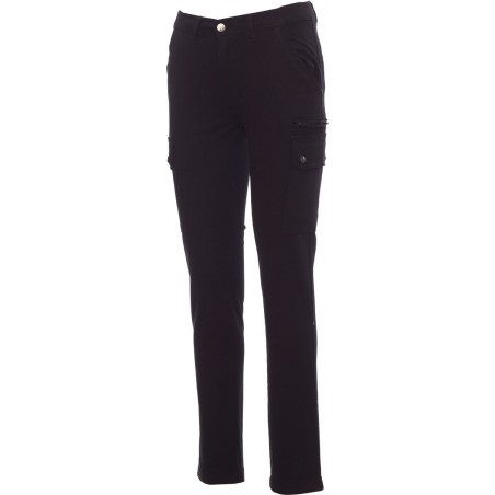 Forest Lady Stretch - Pantalone con tasche laterali donna - nero