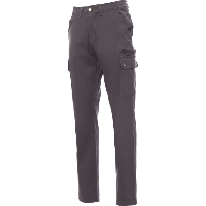Forest Stretch - Pantalone con tasche laterali - smoke