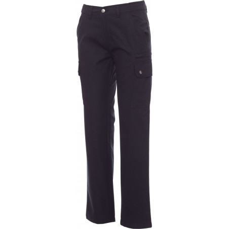 Forest/Summer Lady - Pantalone estivo con tasche laterali donna - blu navy
