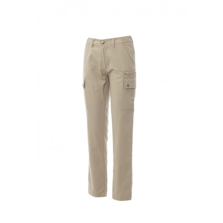 Forest/Summer Lady - Pantalone estivo con tasche laterali donna - kaki