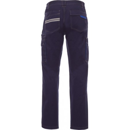 Texas - Pantalone multitasche in cotone unisex - blu navy