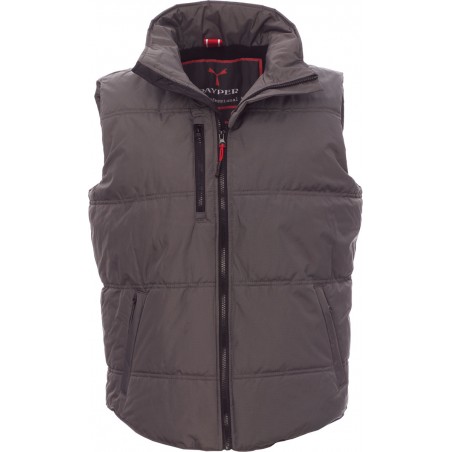 Daytona - Gilet unisex imbottito in micropile con tasche - smoke