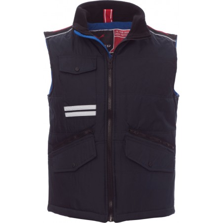 Mig 2.0 - Gilet con tasche e bande riflettenti unisex - blu navy/blu royal