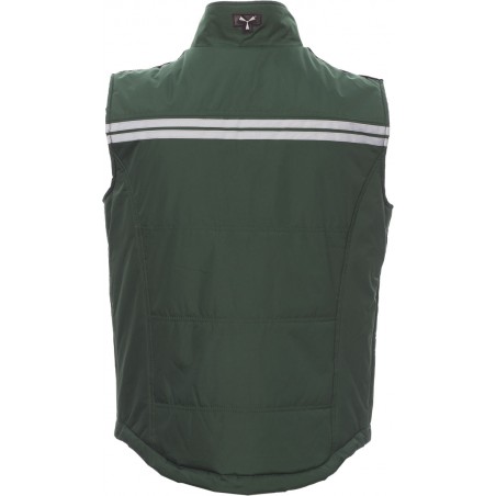 Mig 2.0 - Gilet con tasche e bande riflettenti unisex - verde