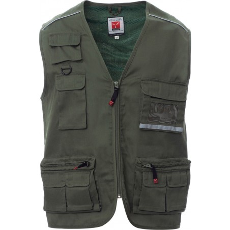Pocket - Gilet estivo con tasche - verde militare