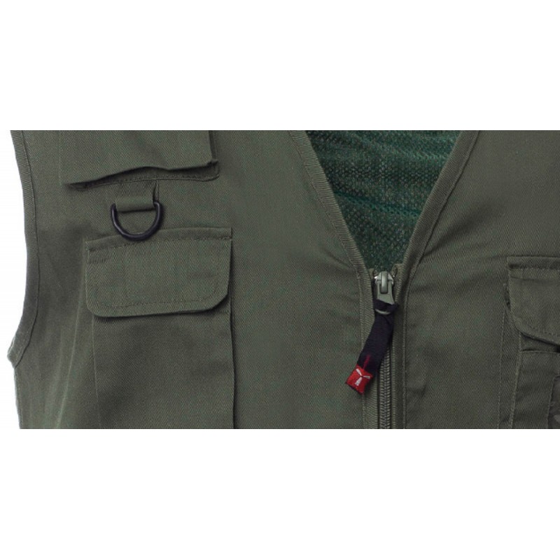 Pocket - Gilet estivo con tasche - verde militare