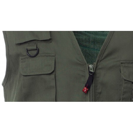 Pocket - Gilet estivo con tasche - verde militare